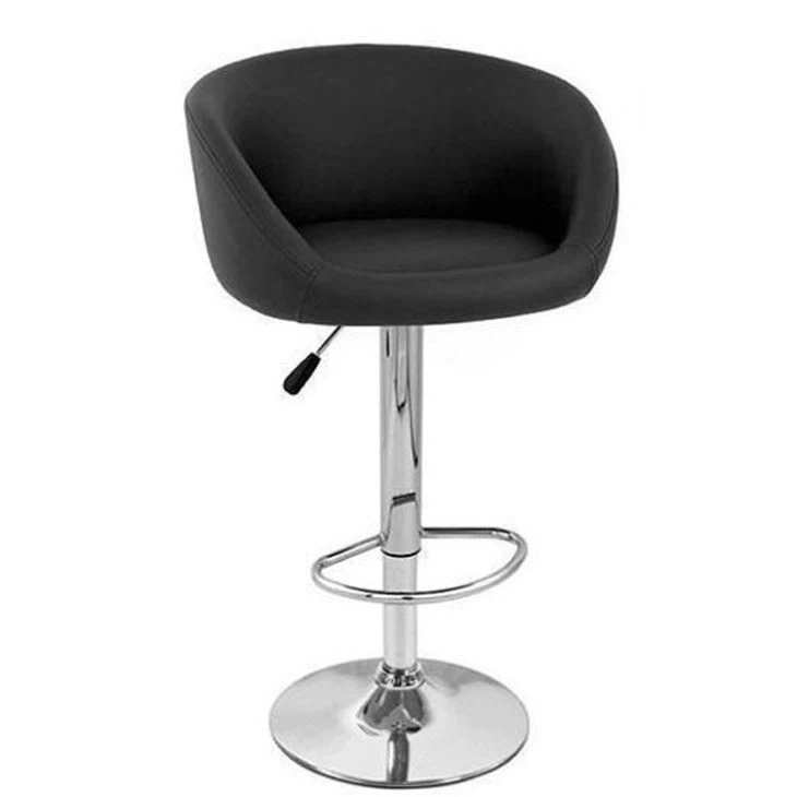 GUYOU Komfortabler Bebaubarer PU-Sitz 360 Grad Drehbarer Barhocker