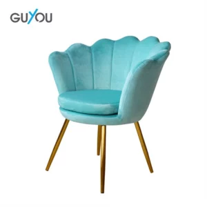 Wohnzimmer Gepolsterter Luxus Samt Pfau Rückenstuhl