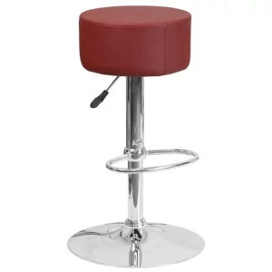 360 Grad Drehhöhe Verstellbare Küche Theke Bar Hocker Mit Sitz PU-Leder