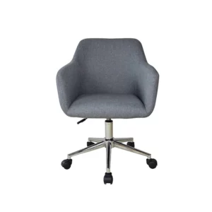 Samt Schreibtischstuhl