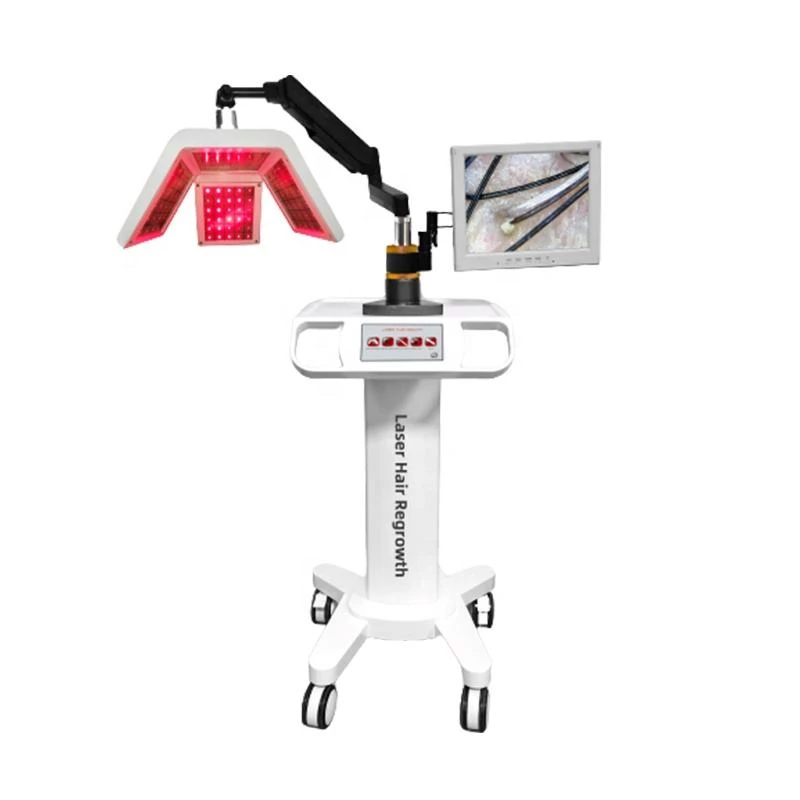 Diodenlaser 650nm Kopfhautbehandlung Haar Nachwachsen Lasermaschine