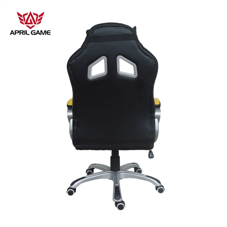 Monkey King Yellow Racing Bürostuhl Mit Nackenkissen - Görsel 4