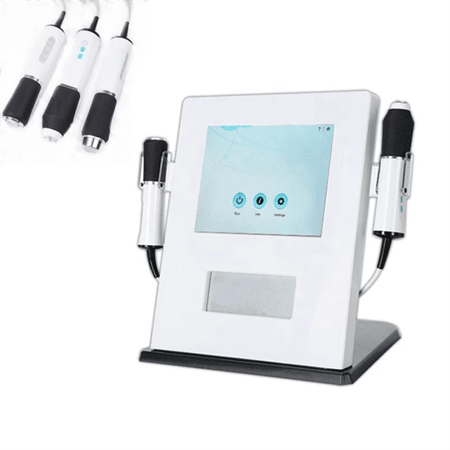 3 in 1 Ultraschall Rf Sauerstoff Hautpflege Co2 Sauerstoff Blase Peeling Sauerstoff Gesichtsmaschine - Görsel 2
