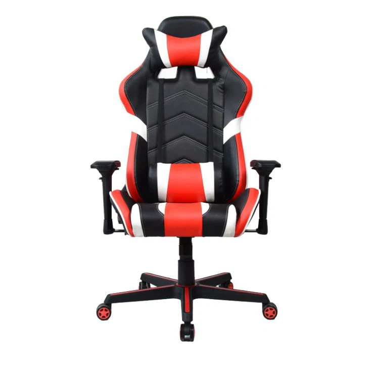 PC Gaming Stuhl Ergonomischer Bürostuhl Hohe Rückenlehne Drehlift Schreibtisch Sitz - Görsel 5