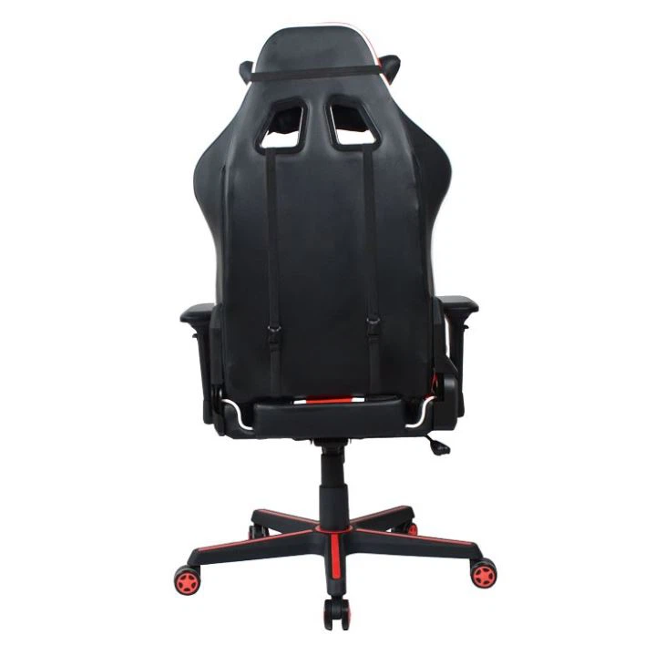 PC Gaming Stuhl Ergonomischer Bürostuhl Hohe Rückenlehne Drehlift Schreibtisch Sitz - Görsel 4