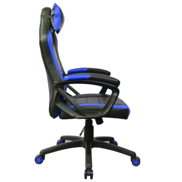Racing Chair E-Sport Gaming Office Chair Reclining Ergonomic Leather Racer Seat - Görsel 2