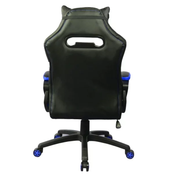 Racing Chair E-Sport Gaming Office Chair Reclining Ergonomic Leather Racer Seat - Görsel 4