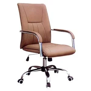 Ergonomischer Moderner Drehlift Leder Bürostuhl / Chefsessel