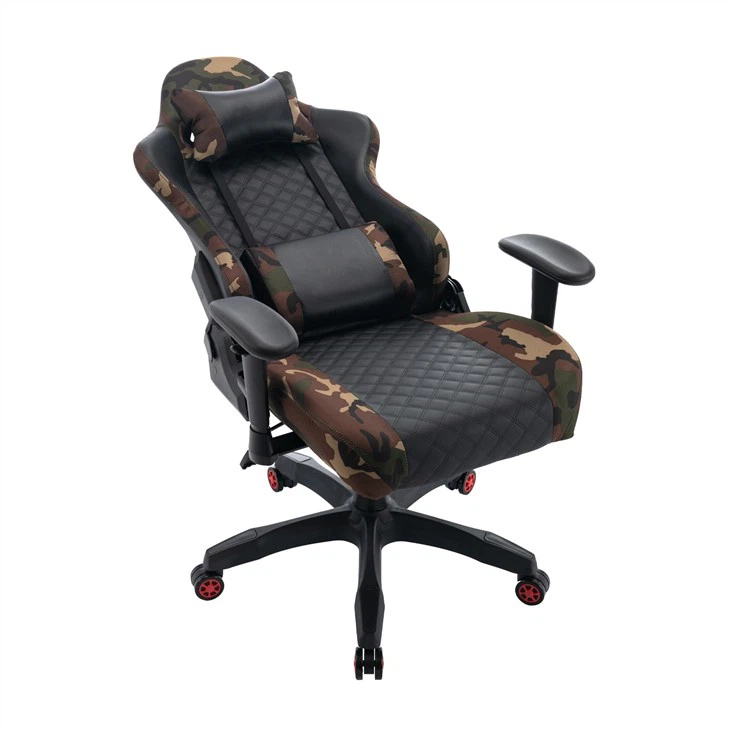Erwachsene Büroarbeitsstuhl Hohe Rückenlehne Rennstil PC Computer Stuhl Ergonomischer E-Sports Gamer Stuhl - Görsel 3