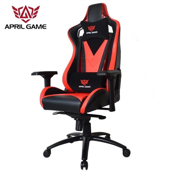 Roter Gaming-Stuhl Mit Hoher Rückenlehne - Görsel 3