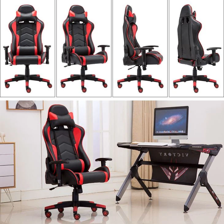 GUYOU Hohe Rückenlehne Einstellbare PC Gaming Racing Stuhl Racing Racing - Görsel 7