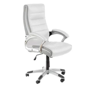 Neuer Leder-Schreibtischstuhl Für Home Office Oder Arbeitsplatz