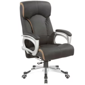 Hoher Rücken Luxus Schwarze Farbe Liegestuhl