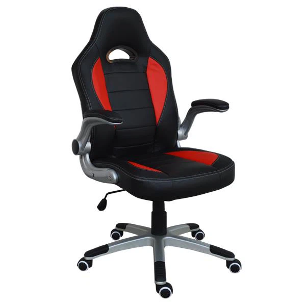 EUROSILLA-Bürostuhl RACING Drehstuhl, Gaslift Metall Aluminium Farbfuß - Görsel 3