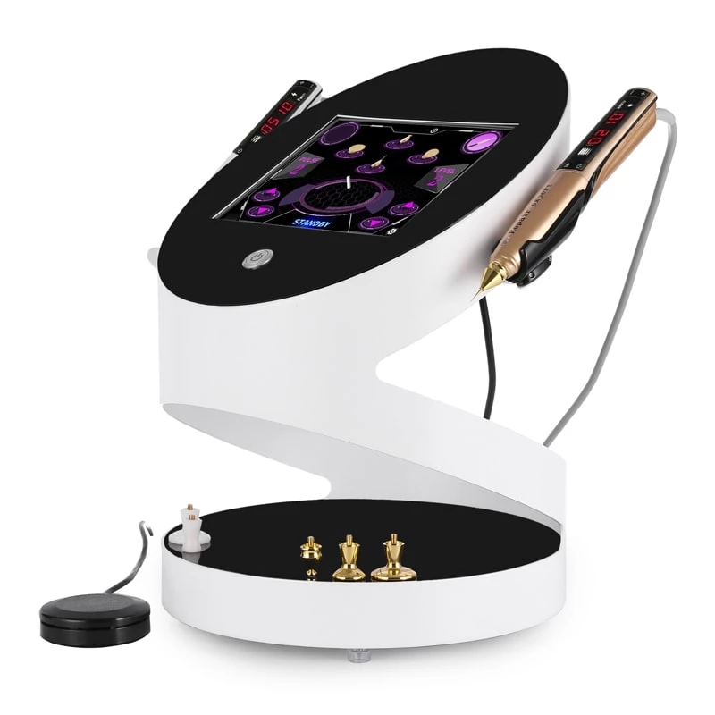 2 in 1 tragbare Aknefleckentfernung Gesichtsplasma Laser Schönheitsmaschinen - Görsel 4