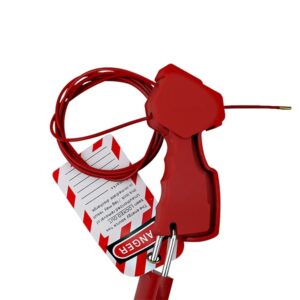 Grip Kabel Lockout mit 3,5 mm * 2,4 m Edelstahlkabel