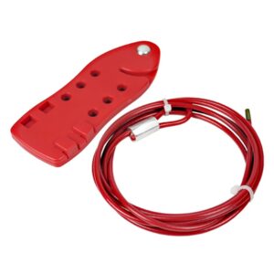 Economy Kabel Lockout mit 4MM * 2M Edelstahlkabel