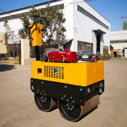 TOHO Straßenbaumaschinen Mini Hand Road Roller Verdichter 500KG 0.5TON Vibrationsrollen - Görsel 2