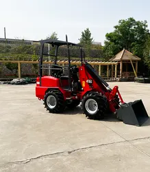 China TH180 Minilader landwirtschaftlicher Lader Radlader 4X4 Lader