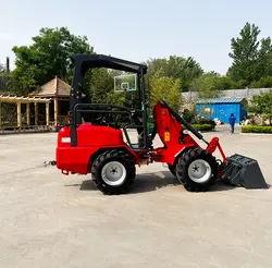 TH180 Minilader 2 Tonnen landwirtschaftlicher Lader mit Baldachin Minilader zum Verkauf