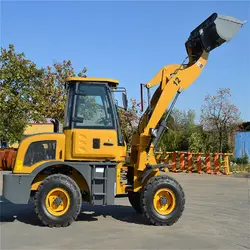 Dieselmotor Baulader Mini 2.5Ton 1Ton elektrischer hydraulischer Kleinlader - Görsel 2