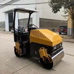 Vibrationsverdichter Antrieb 2,5 Tonnen Vibrationswalze Mini Walze - Görsel 2
