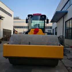 China Fabrikpreis Straßenbaumaschinen Einzeltrommel Vibrationsstraßenwalze - Görsel 3
