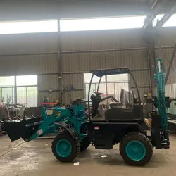 Neuer kompakter Baggerlader niedriger Preis Frontlader mit Baggern Mini-Retrobagger Bagger professioneller Hersteller - Görsel 3