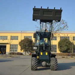 Mini Loader 4 Rad Traktor Radlader - Görsel 2