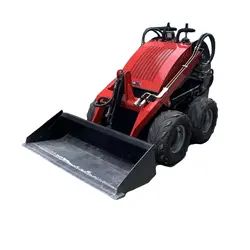 Minibagger Lader TH380 Mini Kompaktlader Minilader mit 4 in 1 Schaufel