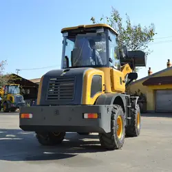 Baumaschinen Teillader 1ton 2ton China Radraupe Landmaschinen Minilader - Görsel 2