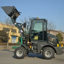 China Neupreis 2.5T Mini Radlader Front End Rad Bagger Lader mit CE / EPA