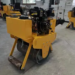 TOHO Walk Behind Double Drum Road Roller 500kg Vibrationsrollenverdichter
