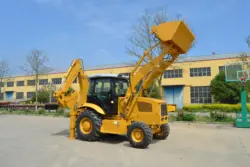 WZ40-28 Lader Bagger 4 Radantrieb 7000Kg Ladekapazität Gute Wartungsfreundlichkeit Garten Bagger - Görsel 2