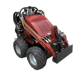 Minibagger Lader TH380 Mini Kompaktlader Minilader mit 4 in 1 Schaufel - Görsel 2