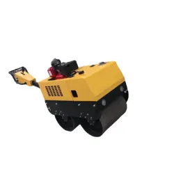 Hochwertige Hand Mini Road Roller Verdichter Hand Road Roller Walking Typ hydraulische Straßenwalze zum Verkauf