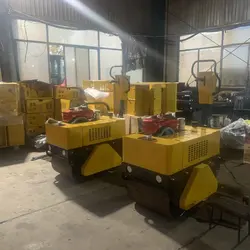 TOHO Straßenbaumaschinen Mini Hand Road Roller Verdichter 500KG 0.5TON Vibrationsrollen - Görsel 3