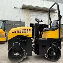 TOHO 1 Tonne bis 10 Tonnen Verdichter Vibrations Hand Vibrationswalze Fußgängerrolle Asphalt Single Doppeltrommel Walze Straße zum Verkauf