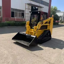 China Mini Track Kompaktlader 50HP 60HP TH120 Verschiedene Motoren EPA CE Euro V Kompaktlader zu verkaufen - Görsel 3