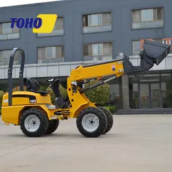 TH 180T Wheel Loader Shovel Front End Loader 4 Drive Wheel Loader For Sale - Görsel 3