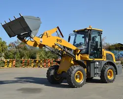 China Guter Zustand Baumaschinen billige Mini-Radlader zum Verkauf