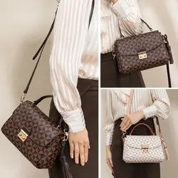 Luxusmode neue gedruckte farblich passende Handtasche Umhängetasche Damentasche Mode Tote Handtaschen One-Shoulder-Handtaschen - Görsel 5