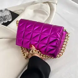 Gesteppte weibliche Designer-Handtaschen Luxus-Geldbörsen Hochwertige Leder-Clutch-Geldbörse Damen-Umhängetaschen Geldbörsen und Handtaschen 2023 - Görsel 2