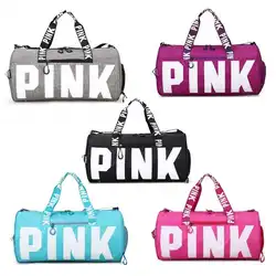 Carteras Tas 2023 Trends Große, luxuriöse, wasserdichte Designer-Gepäck- und Fitnessstudio-Rosa-Sportreise-Weekender-Tasche Duffle-Taschen - Görsel 2