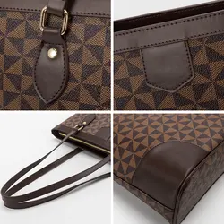 Neue Frauen Handtaschen Große Kapazität Einkaufstasche Umhängetasche Umhängetasche Luxus Weibliche Designer Tasche - Görsel 4