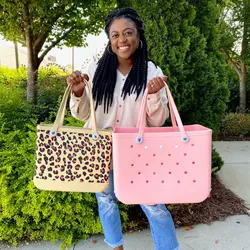 Großhandel große Tote Eva Handtaschen Bolso Silikon Totes Silikon Strand Sumpfbeutel