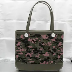 Großhandel große Tote Eva Handtaschen Bolso Silikon Totes Silikon Strand Sumpfbeutel - Görsel 7