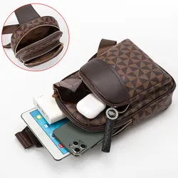 2022 Luxusmarke Gürteltasche Frauen Leder Hüfttasche Mode Männer Taschen Mädchen Große Kapazität Schulter Brust Designer Frau Tasche - Görsel 2