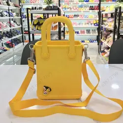 2022 Neue Mode Kleine Silikonkautschuk Wasserdichte Tasche Sommer Handtasche Mädchen Eva Schaum Strand Tragetasche - Görsel 2