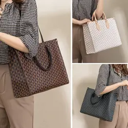 Designer berühmte brandneue Luxusmarke Frauen Umhängetasche Vintage Leder Schulter Mode Umhängetasche Business Frauen Handtasche - Görsel 2
